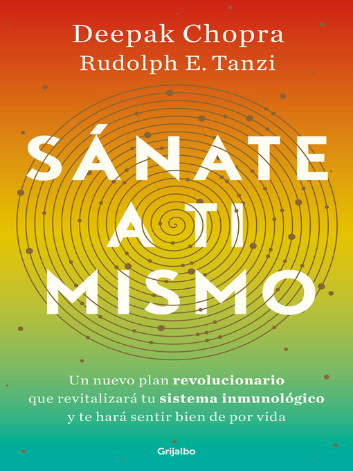 Detalles del título Sánate a ti mismo de Deepak Chopra - Lista de espera